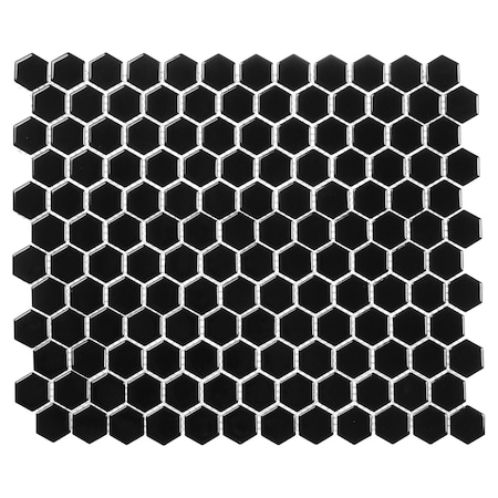 Andova Tiles SAMPLE- 3/4 in. Straight Edge Porcelain Honeycomb Wall & Floor Tile SAM-ANDSTY838